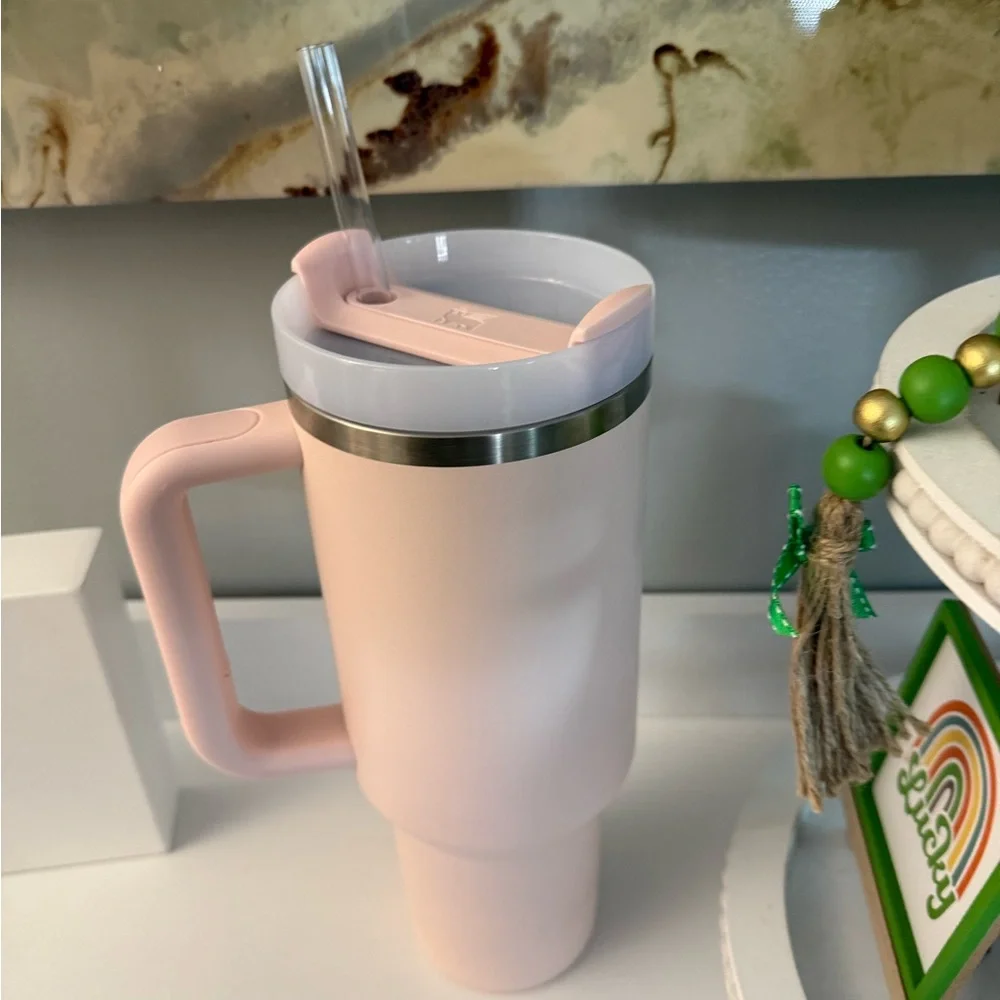 Stanley Blush Pink Mug with Handle - Picture 2 of 3